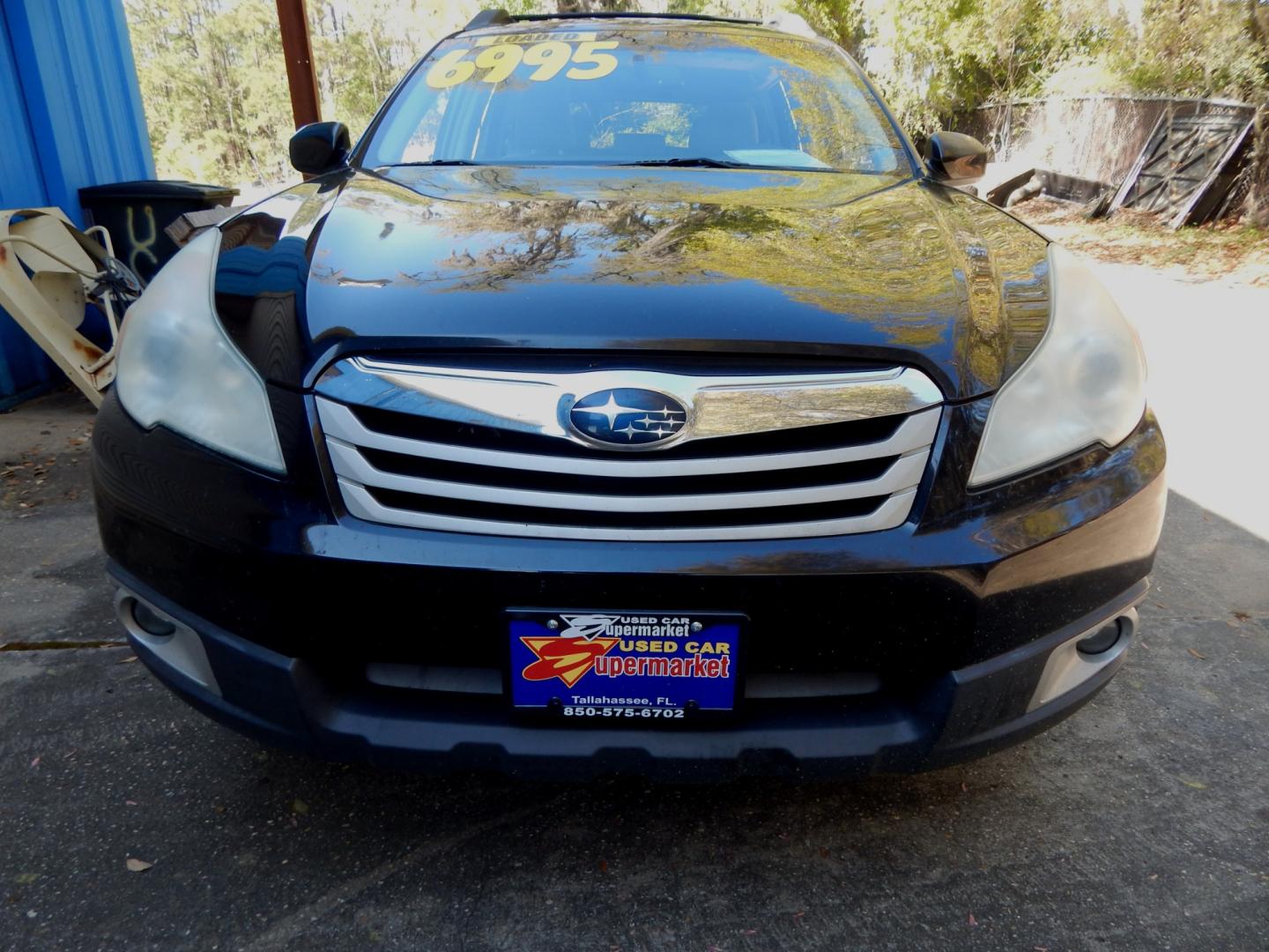 2010 Black /Tan Subaru Outback Premium (4S4BRBHC3A3) with an 2.5l-4 cyl. engine, Automatic transmission, located at 3120 W Tennessee St, Tallahassee, FL, 32304-1002, (850) 575-6702, 30.458841, -84.349648 - Used Car Supermarket is proud to present you with this loaded immaculate 2010 Subaru Outback Premium with sunroof. Used Car Supermarket prides itself in offering you the finest pre-owned vehicle in Tallahassee. Used Car Supermarket has been locally family owned and operated for over 48 years. Our Ou - Photo#2